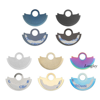 Cánh quạt búa tự động màu vàng bạc đầy màu sắc cho NH34 NH35 NH36 NH38 NH39 7S26 7S36 4R35 4R36 6R Chuyển động Con lắc Trọng lượng Đồng hồ Cơ tái trang bị một phần Họa tiết sóng lưới