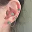 1 Cái / 1 Bộ Chó Con Dễ Thương Paw Zircon Xương Tai Móng Tay Thời Trang Mới Trang Sức Tai Phong Cách Sang Trọng Cho Nữ Quà Tặng Bông Tai Y2K [Mina]