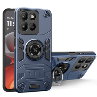 Dành Cho Motorola Moto Edge 50 Neo / Edge 60 Pro 5G / G15 Vỏ Điện Nhẫn Đứng Giáp Lưng Cứng Bảo Vệ Hạng Nặng Khung TPU Mềm Chống Sốc Mỏng