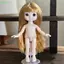 Shines 1 Búp Bê 16cm Với Biểu Hiện Khác Nhau, Búp Bê 1 / 8 Dễ Thương, Búp Bê Di Chuyển Được 13 Khớp Cô Gái VN
