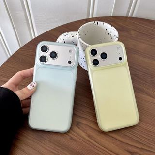 Ốp Điện Thoại Màu Kẹo Trong Suốt Silicon Mềm Chống Sốc Ốp Lưng Điện Thoại Cho iPhone 11 12 13 14 15 16 17 Pro Max 14 15 Plus