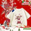 COD (Hồ Chí Minh)DREAMY BABY Sản phẩm mới Áo phông đỏ cho buổi tiệc nhóm Giáng Sinh Áo phông trẻ em 2026 M223