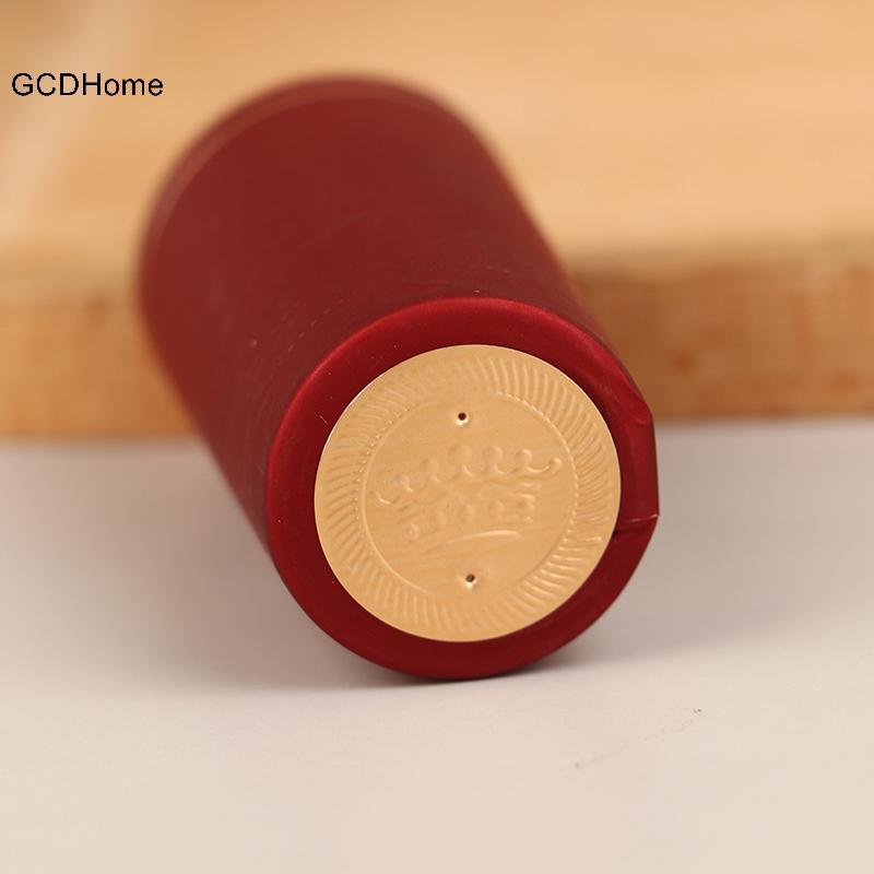 GCDHome 100 Viên nang co nhiệt Chai rượu Viên nang rượu vang co nhiệt Rượu co màng bọc cho chai miệng thẳng A50 HOT