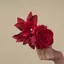 Springevenstar Red Lily Of The Valley Lily sels Kẹp Tóc Cánh Hoa Dubill Hairgrip Mô Phỏng Hoa Bé Gái Nữ Mũ Đội Đầu Phụ Kiện Springevenstar