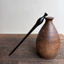 Kẹp tóc WHX-Vase Gỗ Mun Bình gỗ nguyên khối Kẹp tóc bằng gỗ