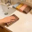 Khăn lau vuông in họa tiết da báo miễn phí Lint Khăn mặt nhung san hô 30x30cm cho gia đình