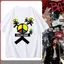 GC1 Michael Jackson lưu niệm Áo thun cotton dày Áo hòa bình và tình yêu OLODUM tay ngắn GC1