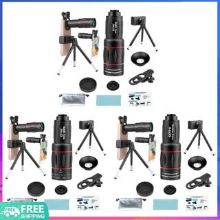 Chiếu sáng♨ Ống kính điện thoại 18 / 36 / 64X Ống kính điện thoại di động Zoom lấy nét dài Ống kính zoom ngoài đa năng cho Android và