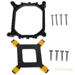 Bộ giá đỡ quạt làm mát CPU vui nhộn có vít gắn cho LGA 1150 1151 1155 1156 1366 1700 Bộ phận sửa chữa quạt làm mát