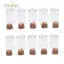 PNPIA- 10 Chiếc Mini Kính Chúc Chai Có Nút Chai Trang Sức Hạt Hộp Đựng Trang Trí DIY