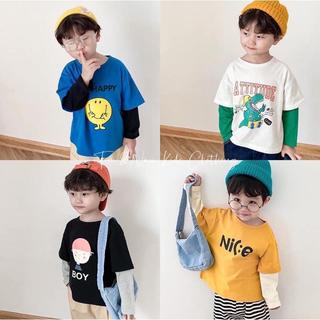 AT02 - [XẢ KHO 3 ÁO ] Áo thun BÉ TRAI - Size 9-40Kg