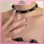 MYPANDA Mới Chữ Thập Đậm Hoa Đứng Choker Cổ Áo Nữ Niche Thiết Kế Cao Cấp Nelace Da Choker.