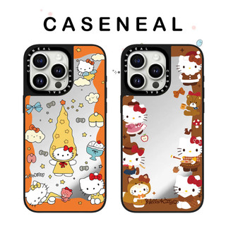 Ốp điện thoại gương chất lượng cao xung quanh Kitty thích hợp cho iPhone 17ProMax 17pro 17 air 16promax 16 15promax 15 14promax 13 13promax Ốp cứng chống rơi thời trang