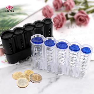 HWETR Sáng Tạo Lưu Trữ Tiền Xu Ví Hộp Bảo Quản Đồng Xu Euro Hộp Đựng Đồng Xu Trang Trí Nhà