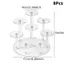 PNPIA- Bền 6 8 10 Mảnh Đế Tròn Đế Trưng Bày Đứng Bàn Đa Năng Sắp Xếp Cho Lễ Hội Phòng Trưng Bày Nhà Cửa Hàng