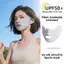 PNPIA- 2 Mặt nạ lụa băng thoáng khí chống tia cực tím có thể giặt được Vỏ mặt liền mạch cho thể thao đi bộ du lịch