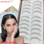 AFTEROF 10 Đôi Lông Mi, Lông Mi Giả Chồn Tự Nhiên, Khối Lượng Handmade Wispy Lông Mi Giả Trang Điểm Nối Mi