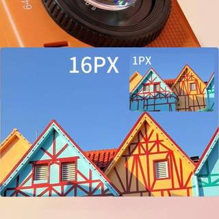 64MP Mini Ngón Tay Cái Camera Hành Động Học Sinh 16x Zoom Kỹ Thuật Số Camera Kỹ Thuật Số 1.4 "Màn Hình IPS Máy Ghi Hình Di Động Máy Quay