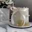 JCSYFAC 1 Nga С ❈ ❈ Cake Topper Acrylic Chữ Nga Chúc Mừng Sinh Nhật Bánh Topper Cho Tiệc Sinh Nhật Trang Trí Bánh Mới