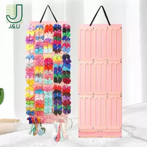 Nơ Tóc Tổ Chức Treo Tường Giá Đỡ Dung Tích Lớn Kẹp Tóc Bảo Quản Móc Treo Tiết Kiệm Không Gian Phụ Kiện Cho Phòng Bé Gái