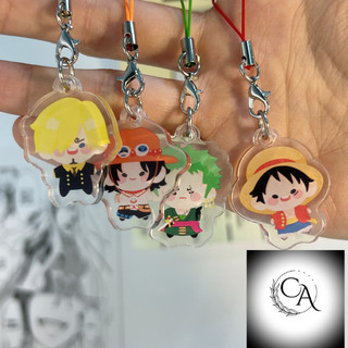 Dây treo điện thoại, Móc khóa Once Piece Đảo Hải Tặc Luffy Zoro
