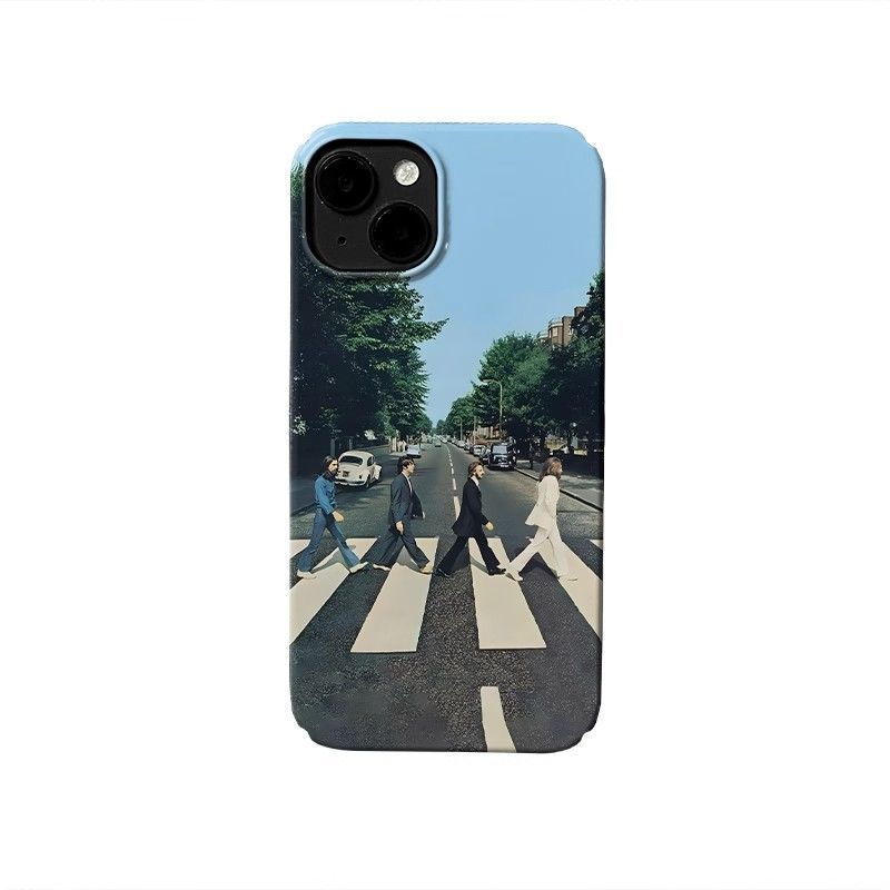 Ốp Điện Thoại Zebra Line QYJS Thích Hợp Cho IPhone 15 14 13 ProMax 11 12 Pro XR XSMAX 16 E 17 AIR 7 8 PLUS Phim Vỏ Cứng Retro Châu Âu Mỹ