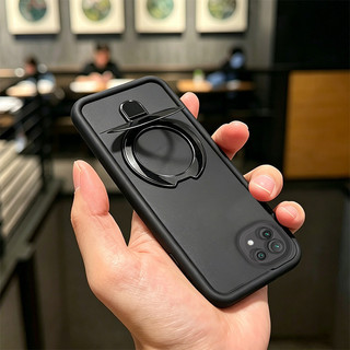 Ốp Lưng PBZZ Cho Xiaomi mi 11 Lite Xiaomi 11t pro Xiaomi 11 Lite 5g ne Vỏ Điện Thoại Vỏ Mềm Chống Sốc Thiết Kế Mới Thẩm Mỹ Có Giá Đỡ Cho Nam Đen JTUZJ3