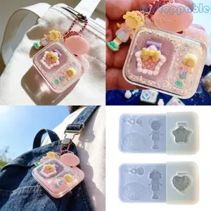 Unstop * Khuôn silicon chất lượng với chất liệu cấp không độc hại để làm nhân vật và đồ trang trí con người Mini