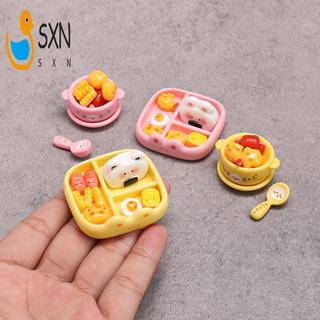 Bộ đồ chơi hộp cơm trưa hoạt hình Mini - Quả cơm nhỏ Mô phỏng thực phẩm cho trẻ em Nhà chơi