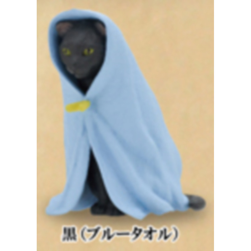 [BTF] Hàng có sẵn Nhật Bản Kitan Capsule Toy Cat kèm khăn Đồ trang trí Sanmao Cat Sabatra Cat R9NW
