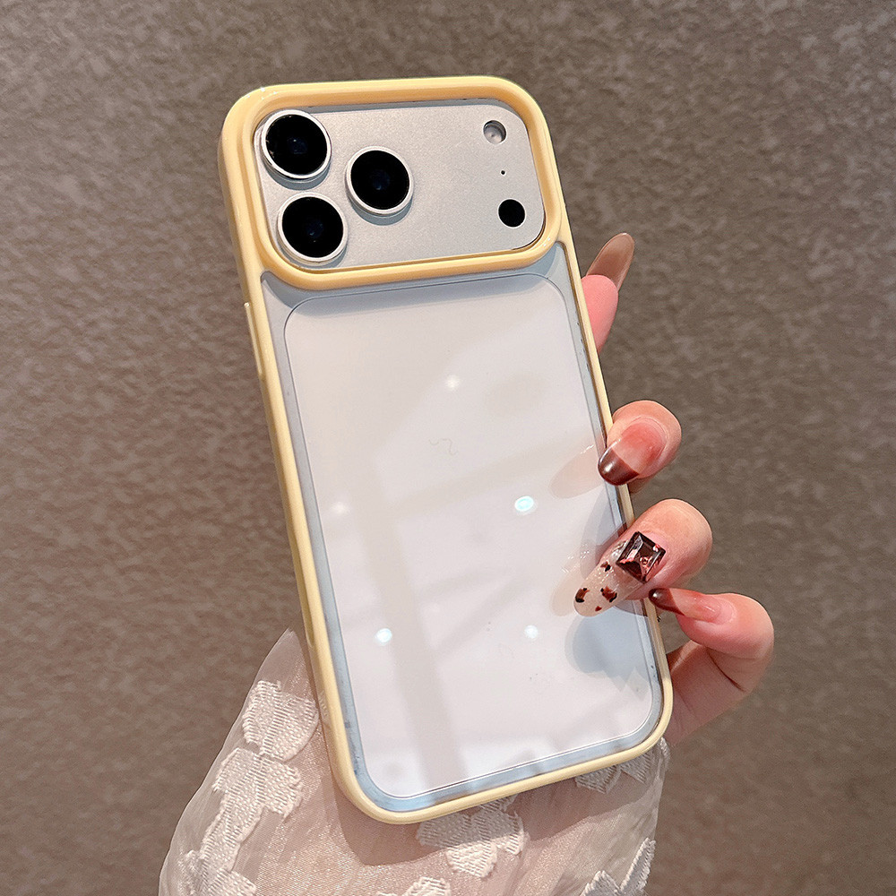 Ốp Điện Thoại Acrylic Kẹo Cho iPhone 17 Pro Max 17 Air 16 Plus 15 14 13 12 11 Vỏ Bảo Vệ Chống Sốc