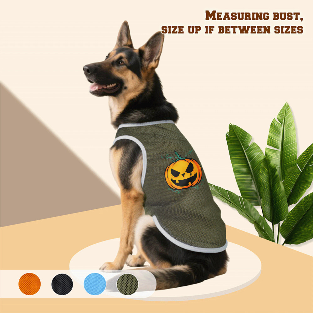 Áo vest lưới chó lớn 3XL-6XL, Corinthians, bí ngô, in vương miện, phong cách chui đầu, có sẵn 4 màu, thoải mái và thoáng khí, có thể giặt được bằng máy, thích hợp cho tất cả chó lớn