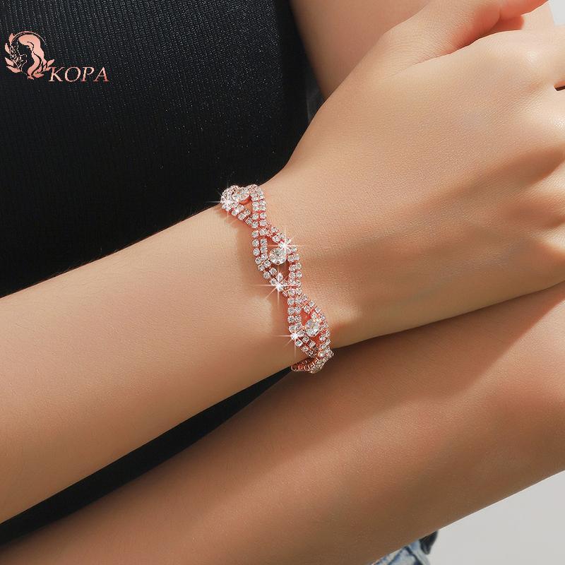 Bộ trang sức hướng dương KOPA gồm vòng cổ, bông tai và vòng tay