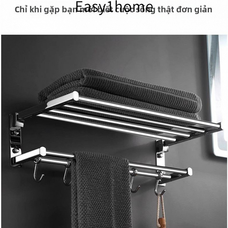【 KOHLER 】Giá treo khăn tắm bằng đồng không cần khoan, giá treo khăn tắm bằng đồng, giá đỡ trưng bày, giá lưu trữ phòng
