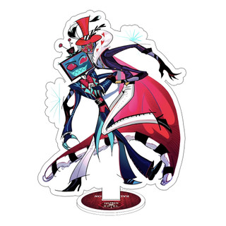 For Hazbin Hotel Velvet Alastor Vox Valentino Lucifer Adam The Exorcist 15CM Acrylic Stand Sending Friends Gift Des