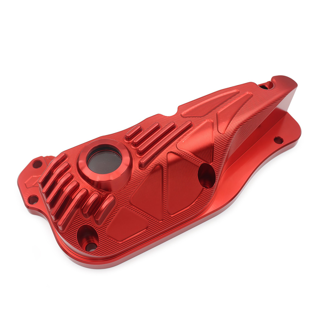 Dành Cho VESPA GTS250 300 GTV HPE 2019-2024 Xe Máy Pokhaomin Sửa Đổi Chảo Nhôm Rõ Ràng Dầu Có Thể Nhìn Thấy Đáy Potn