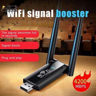 PlumHOUSE USB Wifi Repeater 300M Bộ tăng cường tín hiệu Wi-Fi 2.4G Bộ mở rộng không dây Bộ chuyển đổi Wi Fi cho máy tính để bàn PC Laptop VN