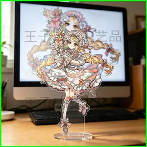 HT3 Nhận Dạng V Naiad Đứng Tấm Tù Nhân Edgar Valden Acrylic Đứng Ký Anime Để Bàn Trang Trí TH3