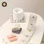 {TB & Bag} Túi đựng đồ trang sức 4 phần Túi đựng đồ trang sức Mini cầm tay Bông tai Túi đựng nhẫn Nelace Túi đựng đồ trang sức du lịch.