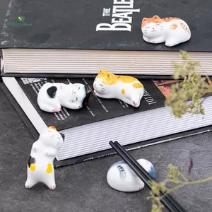 Luy Cat Chopstis Giá Đỡ Gốm Sứ Nhật Bản Chopstis Gốm Sứ Trang Trí Nhà Cửa mới