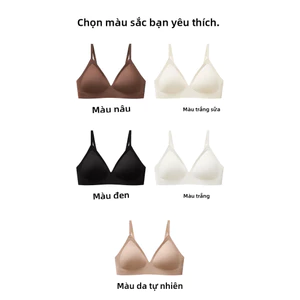 Áo ngực cổ chữ V sâu dành cho nữ, cốc tam giác cố định, hỗ trợ thạch mềm, nâng và tập hợp ngực nhỏ, ngăn ngừa chảy xệ, thiết kế liền mạch, khóa lưng ẩn, được trang bị khóa móc 3 tầng.