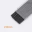 GETVOW 15 Cái / hộp Bút Đánh Dấu Lỗ Sâu Nạp Chì, 2,8 Mm Có Thể Thay Thế Thợ Mộc Chì Chì, Bền Nhiều Màu Chì Refills Nghệ Thuật Vẽ