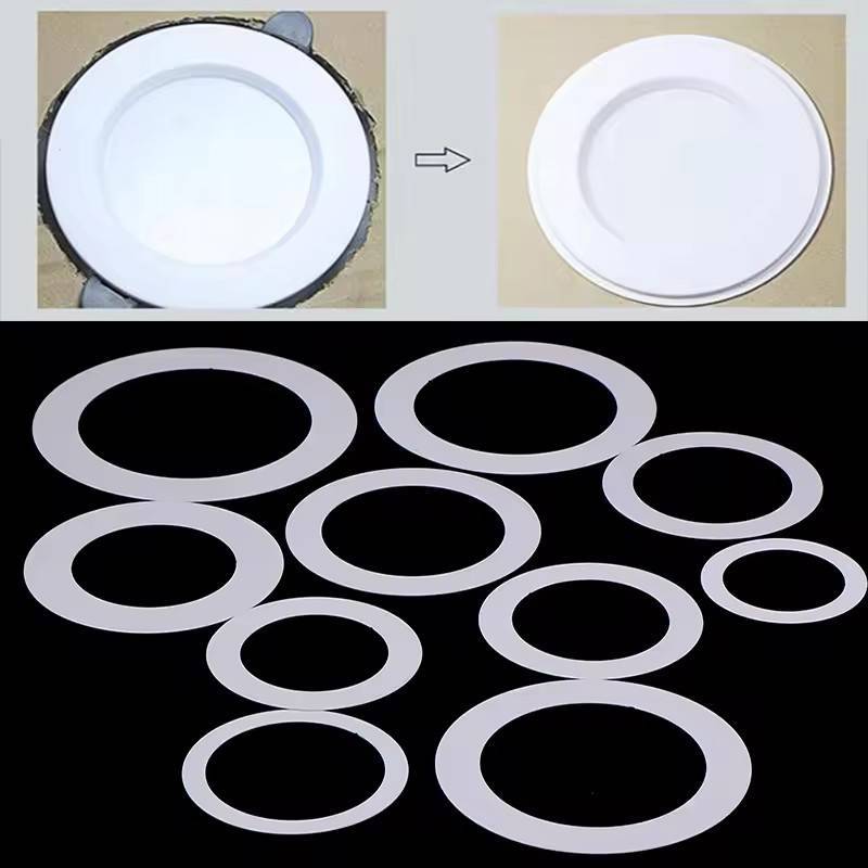 < WHPHous-t > 1Pc Đèn LED Downlight O Nhẫn Trắng Chụp Đèn Vòng Adapter Che Khuyết Điểm Miếng Đệm Shims Vòng Đệm Đế Đèn Miếng Đệm Đẹp