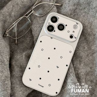 Ốp Điện Thoại Ins Style Star Cho OPPO A6 A6i A6S A6T A6X A5 A5M A5S A5X A5i A3 A3X A3S A3i Pro Plus A2X A1X A1S A1 Pro 5G 4G Vỏ Da PU Vỏ Mềm Chống Sốc Nơ Dễ Thương