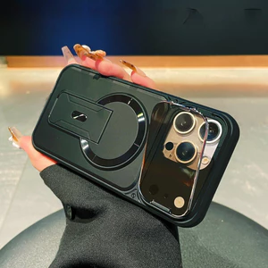Ốp điện thoại IPhone 17 PRO MAX Vỏ bảo vệ Giá đỡ ống kính vô hình lật từ tính 16Pro Bao gồm tất cả Vỏ bảo vệ 15 PM chống sốc