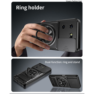 Vỏ cho Tecno pova 5 4G Ốp điện thoại xoay vòng từ tính cho Tecno pova 5 Pro 5G Armor Case Kickstand Back Case