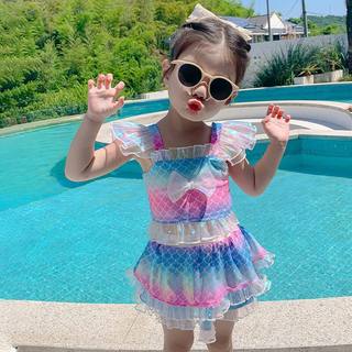 Bé Gái Chia Đồ Bơi Siêu Cổ Tích Trẻ Em Đồ Bơi Mùa Hè Cô Gái Nàng Tiên Cá Đuôi Thời Trang Cho Bé Đồ Bơi Công Chúa WJG