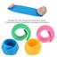 DAYBREAK 40 Chiếc Chỉ Spool Savers, Silicone Đầy Màu Sắc Ống Kéo, Chủ Đề Khóa Ngăn Chặn Unwinding