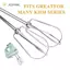 JCSYFAC Nhà Bếp Máy Trộn Tay Inox Đánh 2 Chiếc Chắc Chắn Thay Thế Kèm Cho Nướng Kem Trứng Trộn Dụng Cụ Mới