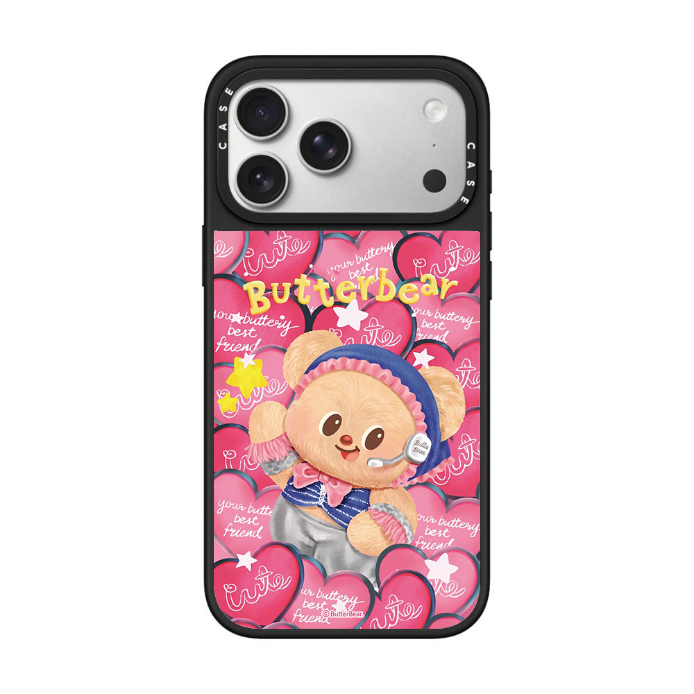 Ốp Điện Thoại Gương Gấu Dreaming Từ Tính Cho IPhone 17 Pro Max 17 16 15 14 13 12 11 Vỏ Bảo Vệ Chống Sốc